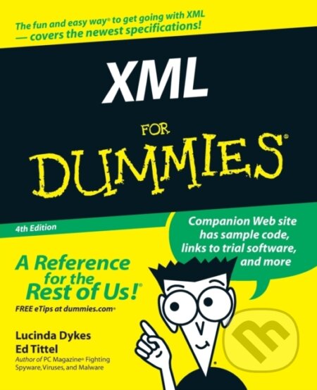 Kniha: XML For Dummies (Ed Tittel a Lucinda Dykes). Wiley, 2005