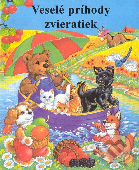 Kniha: Veselé príhody zvieratiek (Autorský kolektiv). , 2004