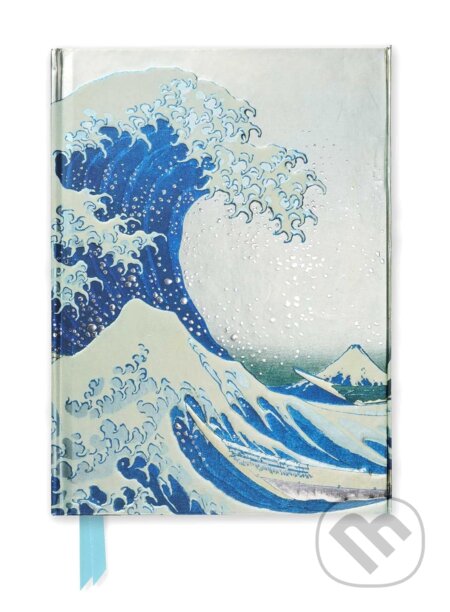 Zápisník - Hokusai Great Wave (Flame Tree Publishing)