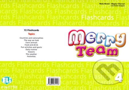 Kniha: Merry Team - 4 Flashcards (Mady Musiol). Eli, 2010