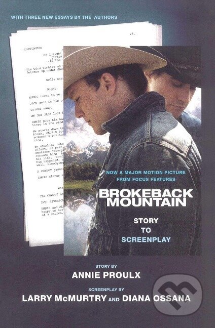 Kniha: Brokeback Mountain: Story to Screenplay (Annie Proulx)