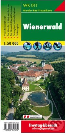 Wienerwald, Wanderkarte 1:50 000, freytag&berndt, 2018