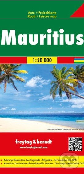 Mauritius 1:50 000, freytag&berndt, 2017