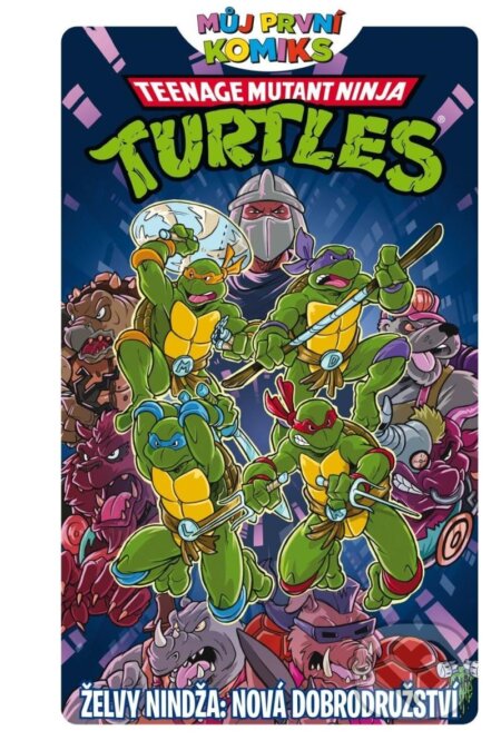 Můj první komiks: Želvy nindža - Nová dobrodružství - kniha z kategorie Komiksy