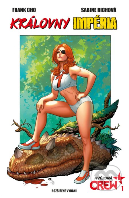 Kniha: Hvězdná CREW 1: Královny impéria (Frank Cho)