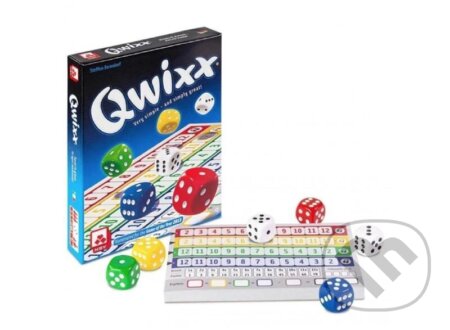 Qwixx: Rychlá a napínavá kostková hra! - Reinhard Staupe, Steffen Benndorf