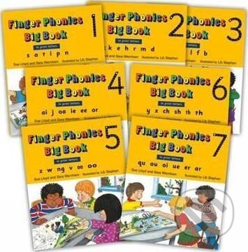 Kniha: Finger Phonics Big Books 1-7 : in Print Letters (American English edition) (Sara Wernham). Jolly Learning, 2013