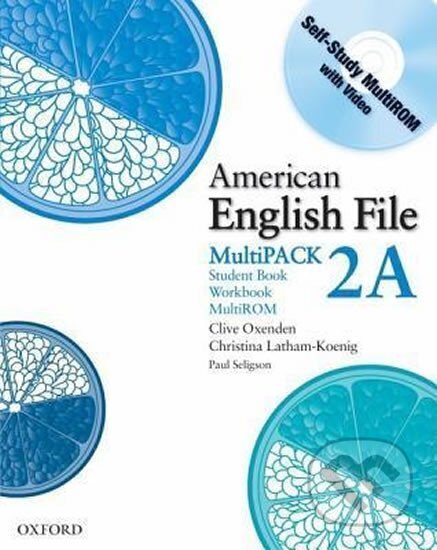 Kniha: American English File 2 Student´s Book + Workbook Multipack A (Clive Oxenden a Christina Latham-Koenig). Oxford University Press, 2008