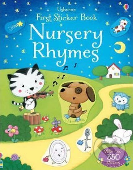 Kniha: Nursery Rhymes: First Sticker Book (Felicity Brooks). Usborne, 2011