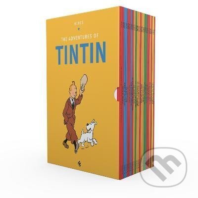 Kniha Tintin Paperback Boxed Set 23 titles