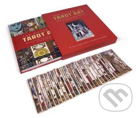 Kniha: The History of Tarot Art (Esther Joy Archer a Holly Adams Easley). Epic Ink, 2021