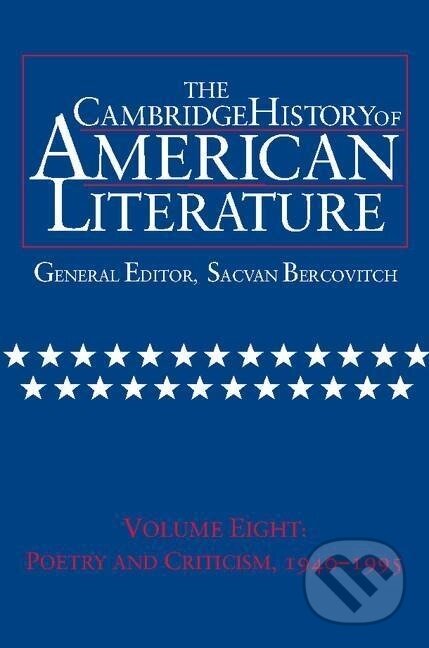 Kniha: The Cambridge History of American Literature (Sacvan Bercovitch). Cambridge University Press, 1996