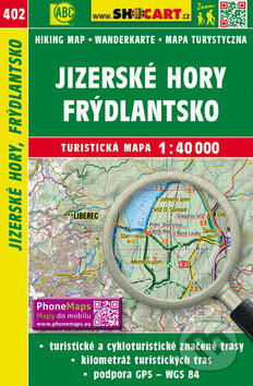 Kniha: Jizerské hory, Frýdlantsko 1:40 000 (SHOCart)