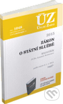 Kniha: ÚZ 1048 Zákon o státní službě s rejstříkem (Sagit). Sagit, 2015