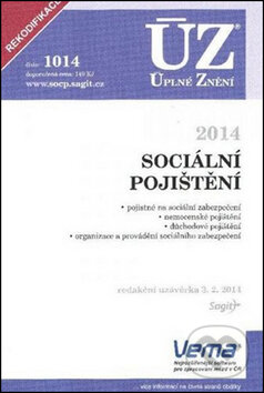 Kniha: ÚZ 1014 Sociální pojištění 2014 (Sagit). Sagit