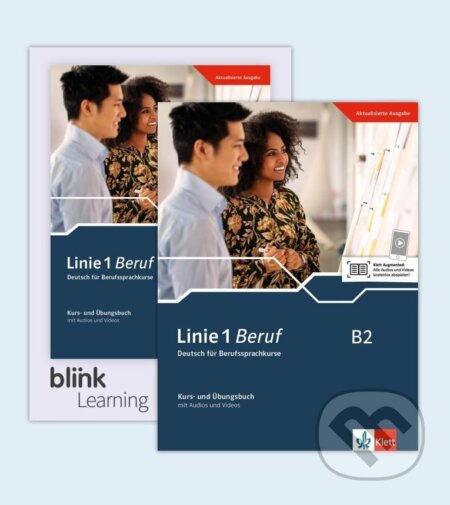 Kniha: Linie 1 Beruf B2 - Kurs./Übungsbuch + BlinkLearning Blended Bundle (14 Monate) (Susan Kaufmann). Klett, 2022