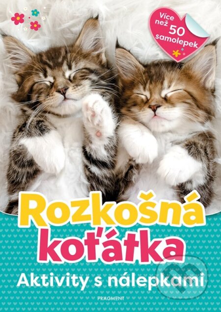 Aktivity s nálepkami – Rozkošná koťátka - Cuberdon - kniha z kategorie Úkoly pro děti
