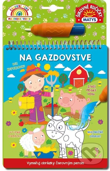 Čarovné pero: Na gazdovstve (vymaľuj obrázky čarovným perom) - kniha z kategorie Omalovánky