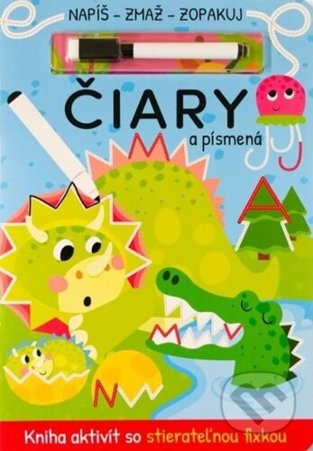 Kniha: Napíš, zmaž, zopakuj - Čiary a písmená (Svojtka&Co.)