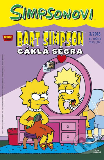 Bart Simpson 3/2018 (Cáklá ségra) - kniha z kategorie Komiksy