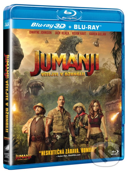 Jumanji: Vítejte v džungli! 3D - Jake Kasdan, Bonton Film, 2018