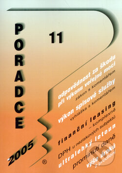 Kniha: Poradce 11/2005 (Marián Kandrik). Poradce s.r.o., 2005