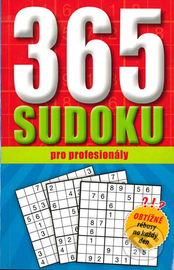 Kniha: 365 sudoku pro profesionály (červená) (Vemag). Vemag, 2017