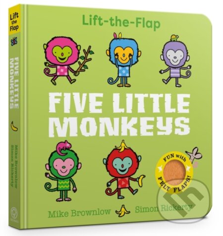 Kniha: Five Little Monkeys (Mike Brownlow)