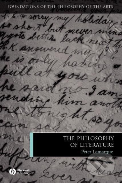 Kniha Philosophy of Literature