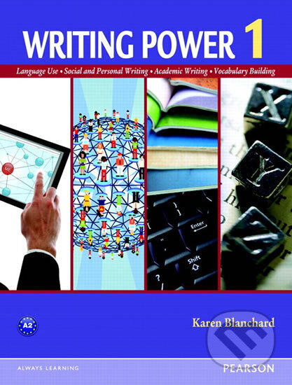 Kniha: Writing Power 1 (Karen Blanchard). Pearson, 2012