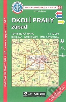 Kniha: KČT 36 Okolí Prahy západ (). , 2008