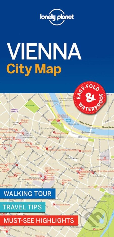 Kniha: Lonely Planet Vienna City Map 1. (Lonely Planet). Lonely Planet, 2017