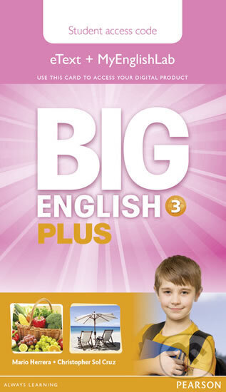 Kniha: Big English Plus 3 Pupil´s eText and MyEnglishLab Access Card (Mario Herrera). Pearson