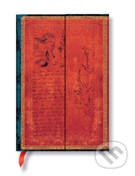 Paperblanks - zápisník Lewis Carroll, Alice in Wonderland