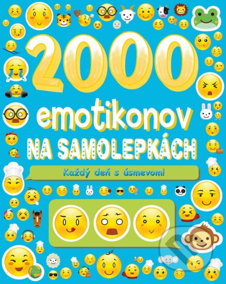 2000 emotikonov na samolepkách (Na každý deň s úsmevom!)