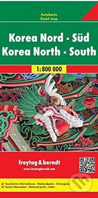 Korea Nord 1:800 000, freytag&berndt, 2016