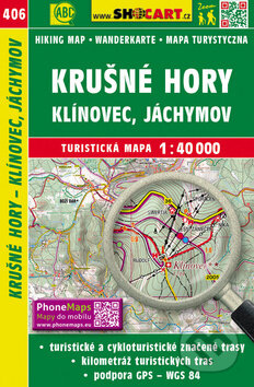 Kniha: Krušné hory, Klínovec, Jáchymov (1:40 000) (SHOCart)