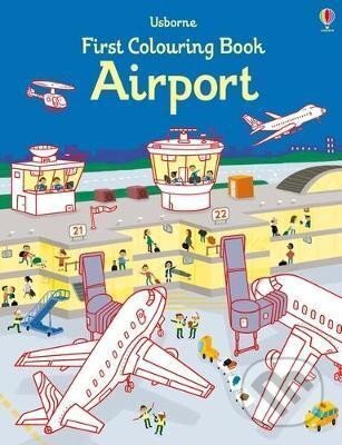 Kniha: First Colouring Book Airport (Simon Tudhope). Usborne, 2018