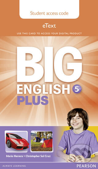 Kniha: Big English Plus 5 Pupil´s eText Access Card (Mario Herrera). Pearson