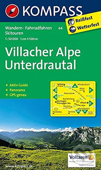 Kniha: Villacher Alpe - Unterdrautal 64 NKOM (Marco Polo). Marco Polo, 2014