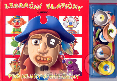 Kniha: Legrační hlavičky pro kluky a holčičky - 2. vydání (Jaurisová Nováková). Rebo, 2008