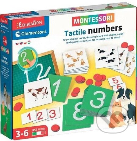 Clementoni Montessori - Nauč se číslice