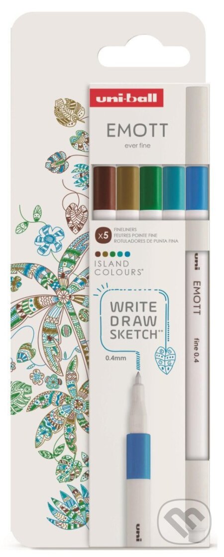 UNI EMOTT liner sada Island - 5 ks