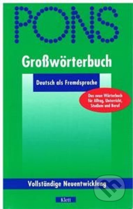 Kniha: PONS-Großwörterbuch (neuvedený autor). , 2004