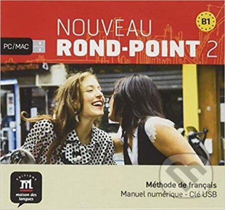 Kniha: Nouveau Rond-Point 2 (B1) – Clé USB (Klett)