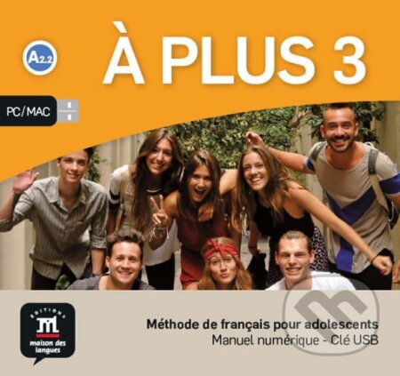 Kniha: A plus! 3 (A2.2) – Clé USB (Klett)