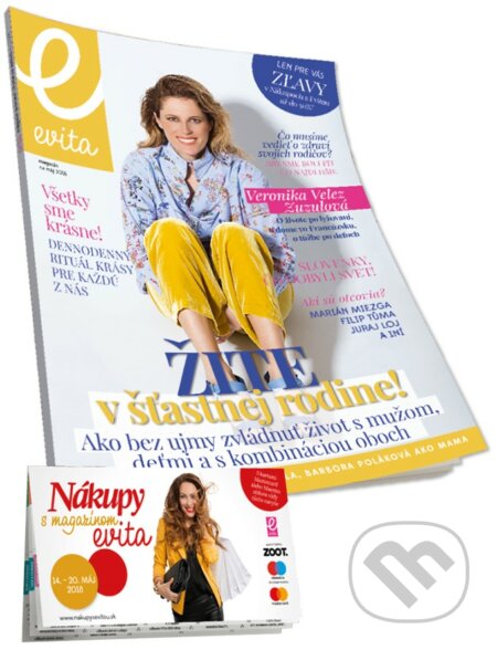 Evita magazín 05/2018, MAFRA Slovakia, 2018