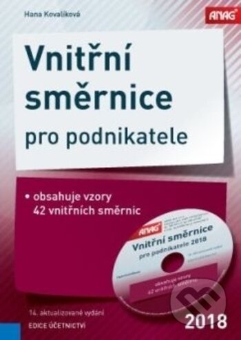 Vnitřní směrnice pro podnikatele 2018 - Hana Kovalíková - kniha z kategorie Podvojné účetnictví