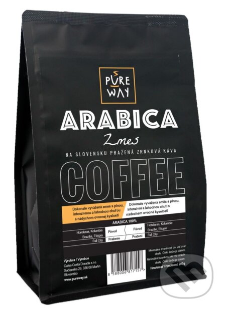 Arabica (Zrnková káva 200g)