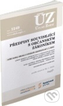 Kniha: ÚZ 1249 Předpisy související s občanským zákoníkem, Veřejné rejstříky (Sagit). Sagit, 2018
